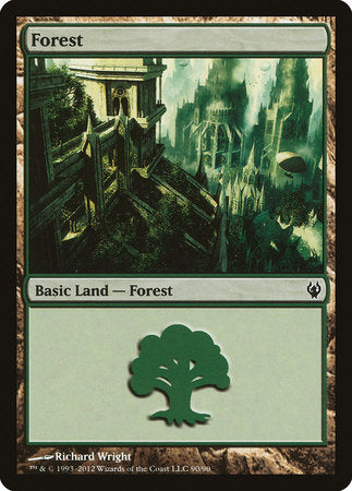 Forest (90) [Duel Decks: Izzet vs. Golgari] | Tabernacle Games