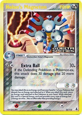 Holon's Magneton (22/113) (Stamped) [EX: Delta Species] | Tabernacle Games