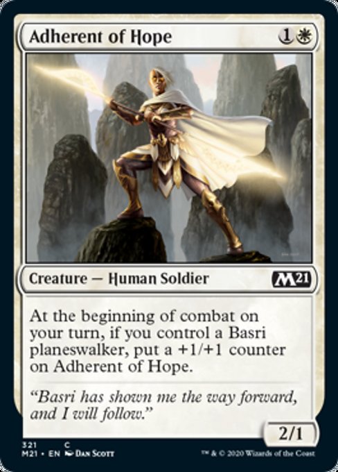 Adherent of Hope [Core Set 2021] | Tabernacle Games