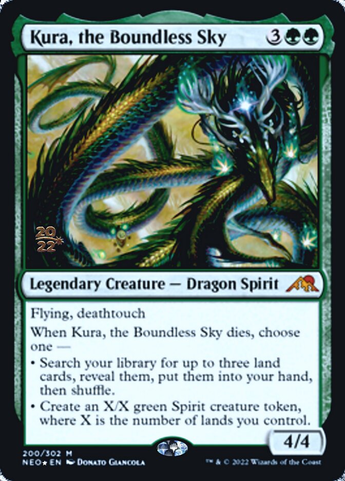 Kura, the Boundless Sky [Kamigawa: Neon Dynasty Prerelease Promos] | Tabernacle Games