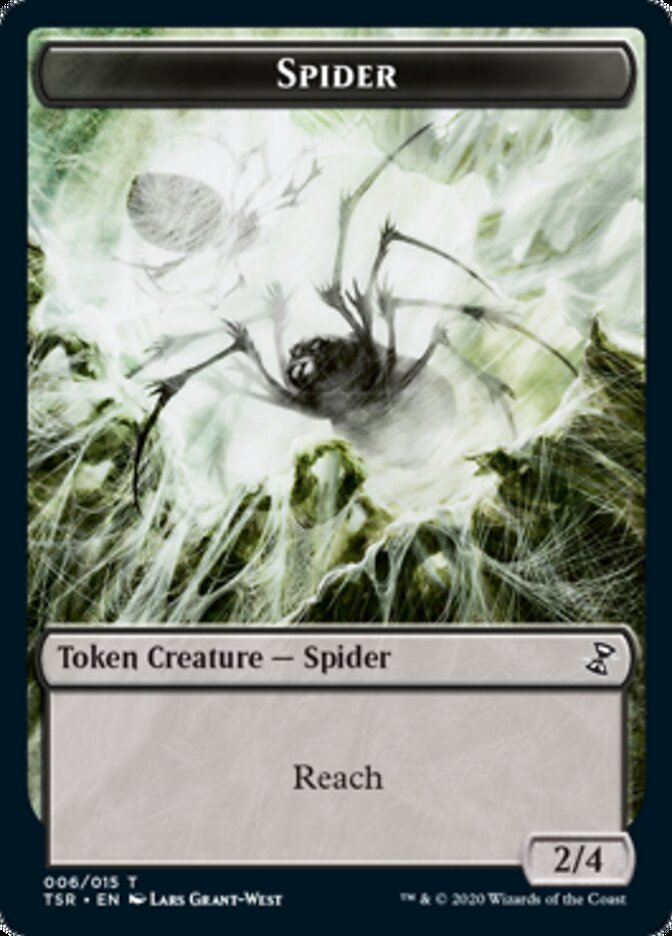 Spider Token [Time Spiral Remastered Tokens] | Tabernacle Games