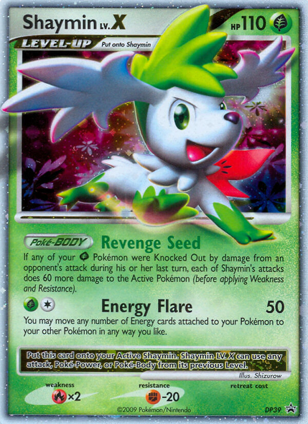 Shaymin LV.X (DP39) [Diamond & Pearl: Black Star Promos] | Tabernacle Games