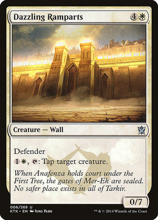 Dazzling Ramparts [Khans of Tarkir] | Tabernacle Games