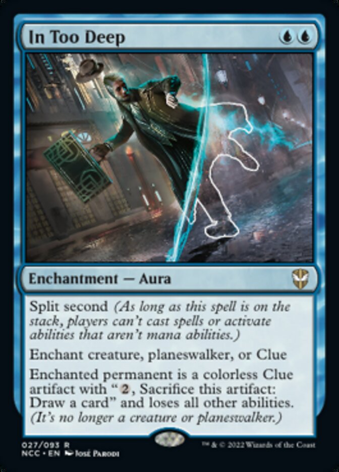 In Too Deep [Streets of New Capenna Commander] | Tabernacle Games