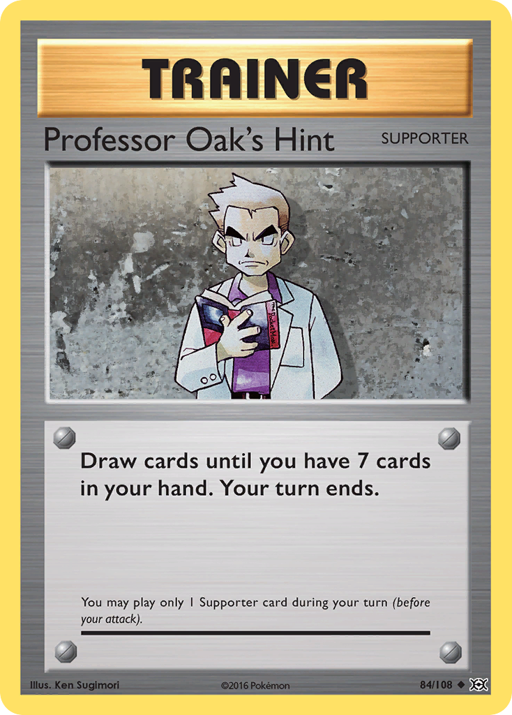 Professor Oak's Hint (84/108) [XY: Evolutions] | Tabernacle Games