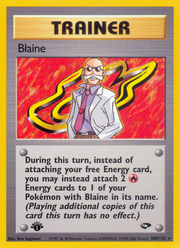 Blaine (100/132) [Gym Challenge 1st Edition] | Tabernacle Games