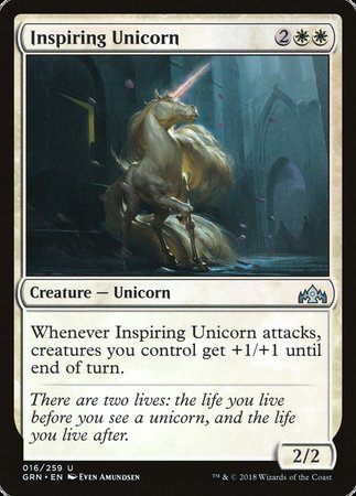 Inspiring Unicorn [Guilds of Ravnica] | Tabernacle Games