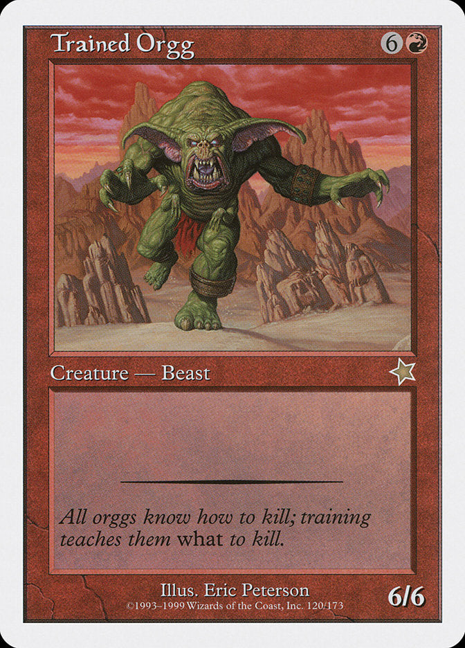 Trained Orgg [Starter 1999] | Tabernacle Games