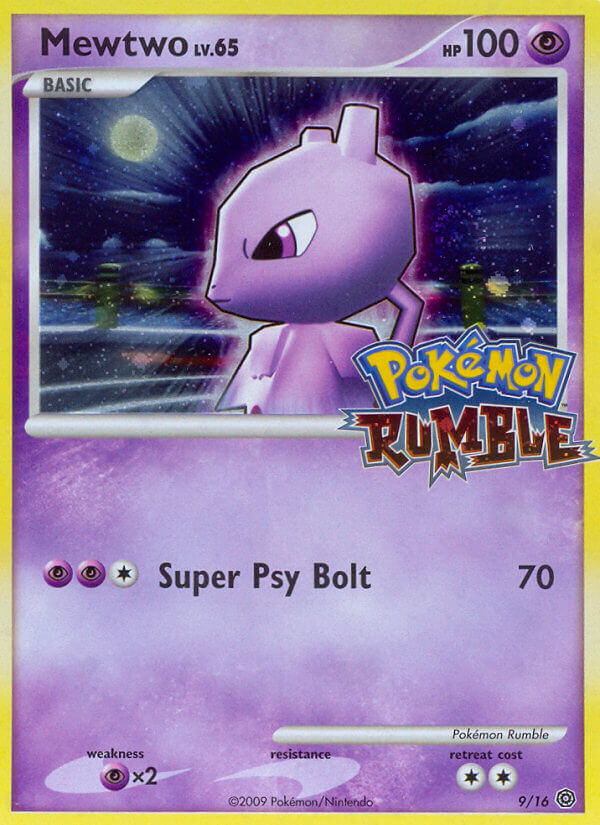 Mewtwo (9/16) [Pokémon Rumble] | Tabernacle Games