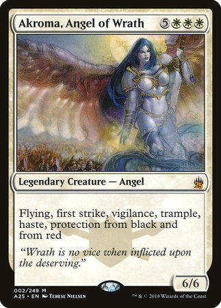 Akroma, Angel of Wrath [Masters 25] | Tabernacle Games