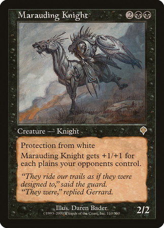 Marauding Knight [Invasion] | Tabernacle Games