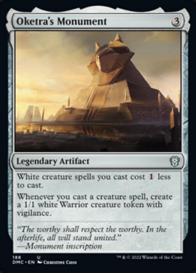 Oketra's Monument [Dominaria United Commander] | Tabernacle Games