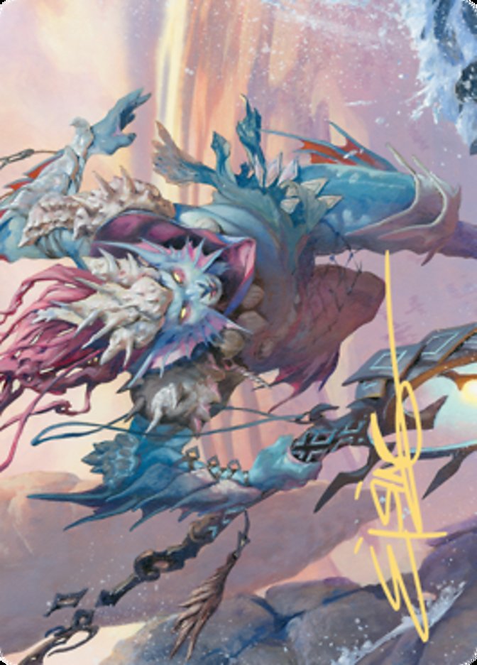 Umara Wizard (Art Series) [Zendikar Rising Art Series] | Tabernacle Games