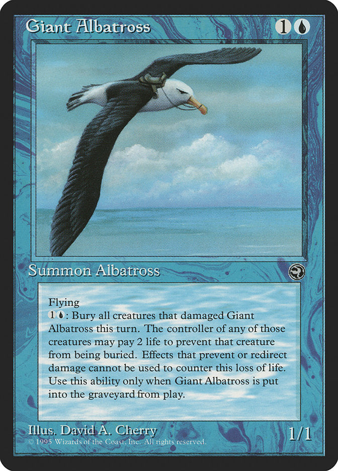 Giant Albatross (Empty Ocean) [Homelands] | Tabernacle Games