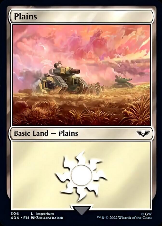 Plains (306) [Universes Beyond: Warhammer 40,000] | Tabernacle Games