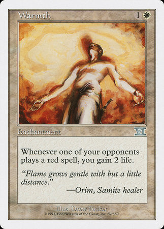 Warmth [Classic Sixth Edition] | Tabernacle Games