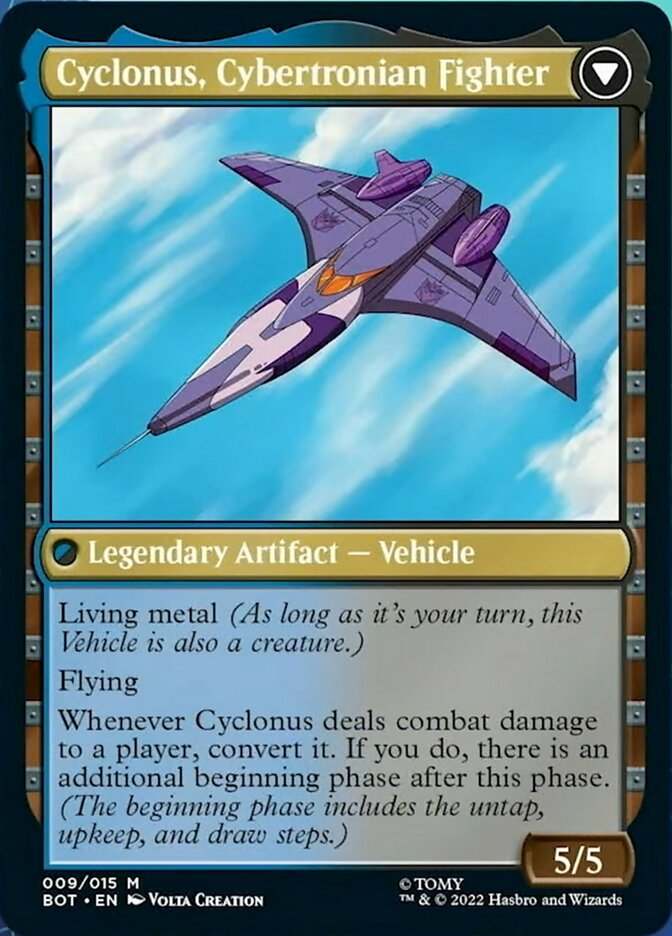 Cyclonus, the Saboteur // Cyclonus, Cybertronian Fighter [Universes Beyond: Transformers] | Tabernacle Games