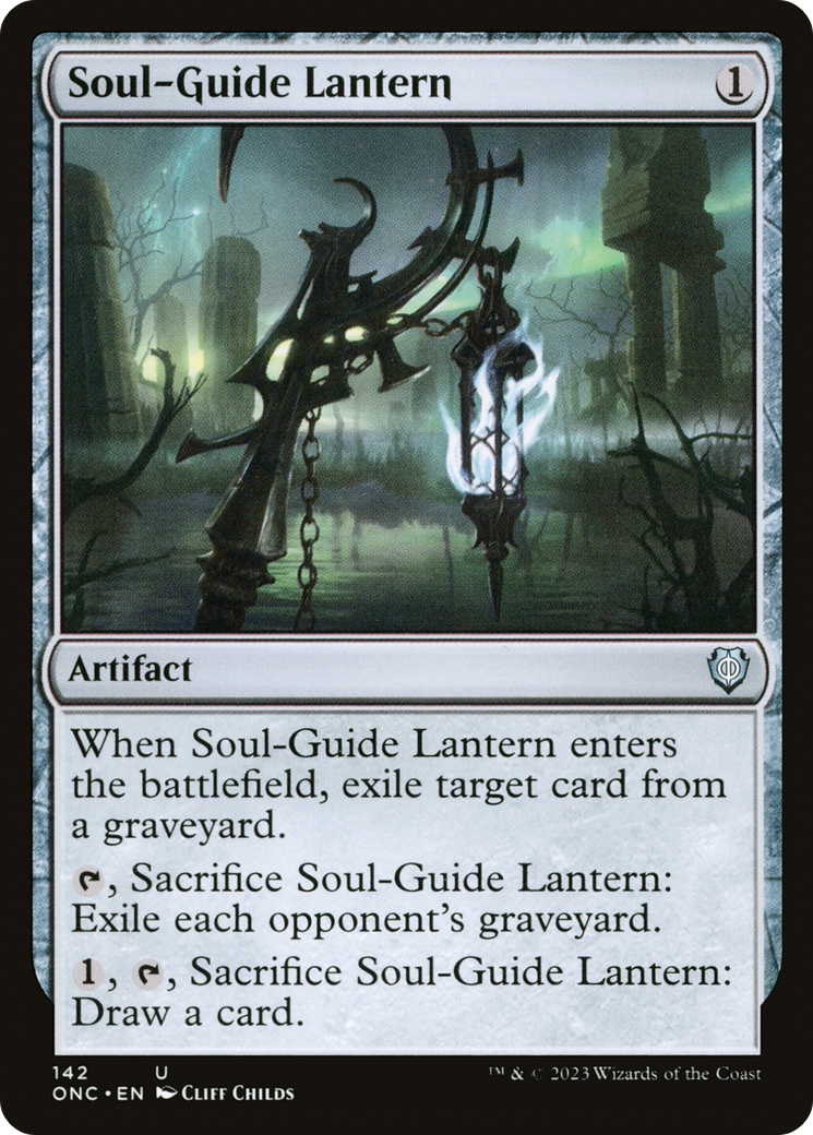 Soul-Guide Lantern [Phyrexia: All Will Be One Commander] | Tabernacle Games