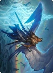 Righteous Valkyrie Art Card [Kaldheim: Art Series] | Tabernacle Games