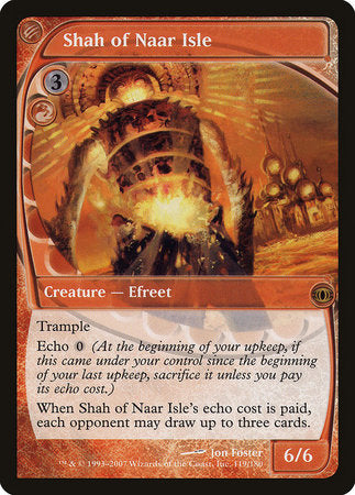 Shah of Naar Isle [Future Sight] | Tabernacle Games
