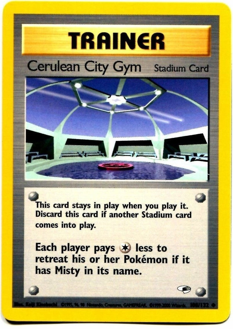Cerulean City Gym (108/132) [Gym Heroes Unlimited] | Tabernacle Games
