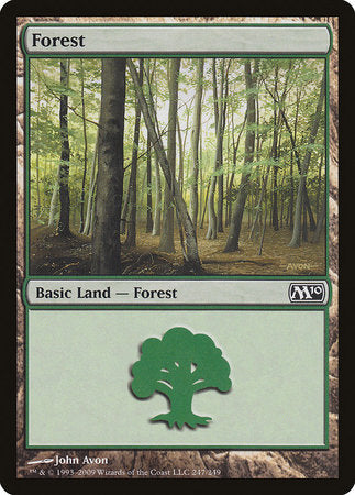 Forest (247) [Magic 2010] | Tabernacle Games