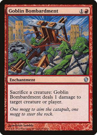 Goblin Bombardment [Commander 2013] | Tabernacle Games