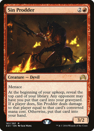 Sin Prodder [Shadows over Innistrad] | Tabernacle Games