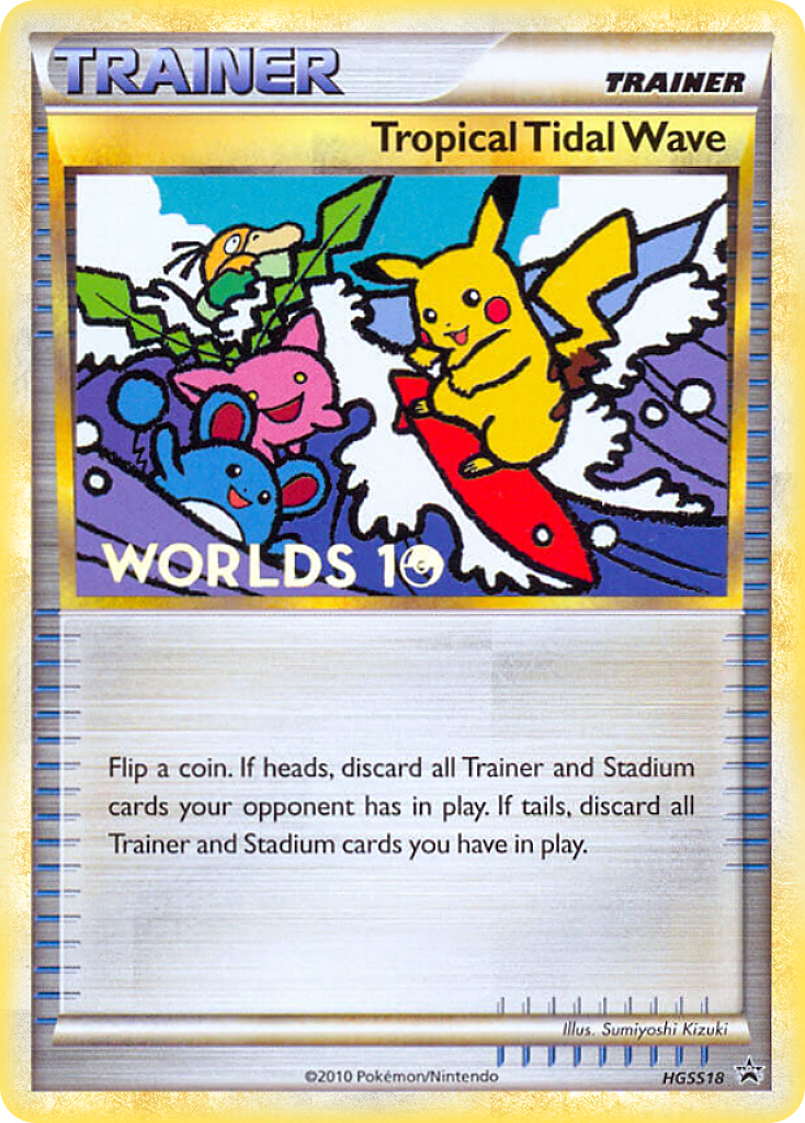 Tropical Tidal Wave (HGSS18) [HeartGold & SoulSilver: Black Star Promos] | Tabernacle Games