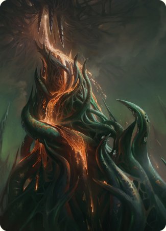 Copperline Gorge Art Card [Phyrexia: All Will Be One Art Series] | Tabernacle Games