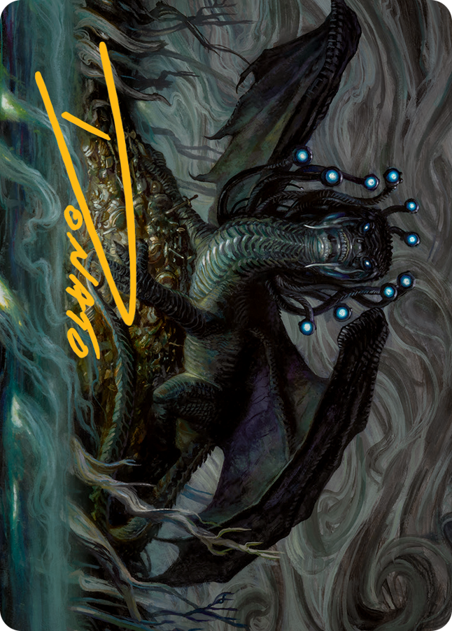 Oculus Whelp Art Card (Gold-Stamped Signature) [March of the Machine Art Series] | Tabernacle Games
