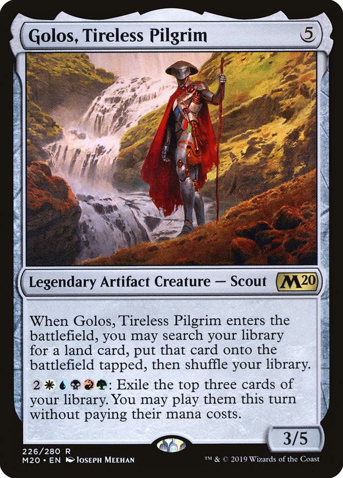 Golos, Tireless Pilgrim [Core Set 2020] | Tabernacle Games