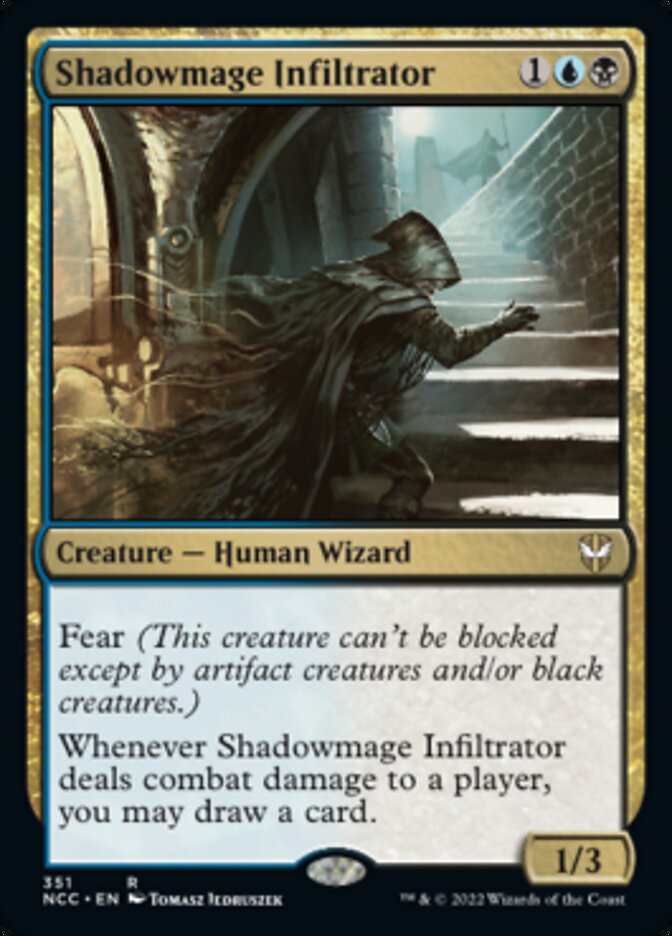 Shadowmage Infiltrator [Streets of New Capenna Commander] | Tabernacle Games