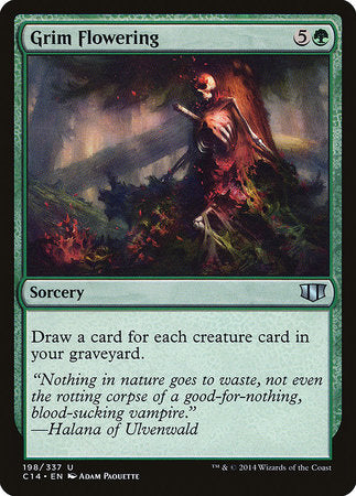 Grim Flowering [Commander 2014] | Tabernacle Games