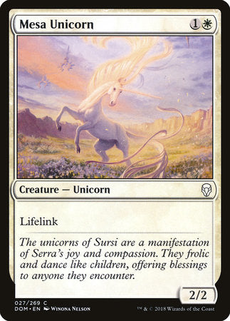 Mesa Unicorn [Dominaria] | Tabernacle Games