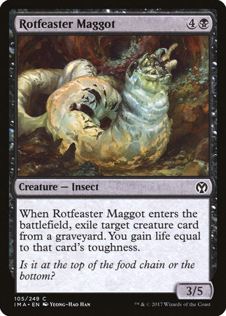Rotfeaster Maggot [Iconic Masters] | Tabernacle Games