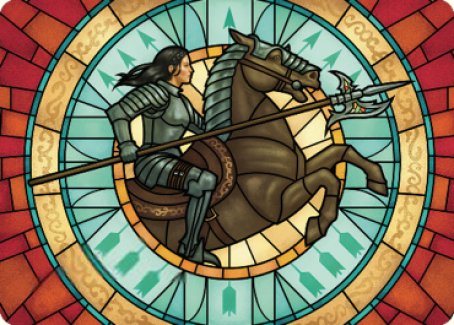 Tori D'Avenant, Fury Rider Art Card [Dominaria United Art Series] | Tabernacle Games