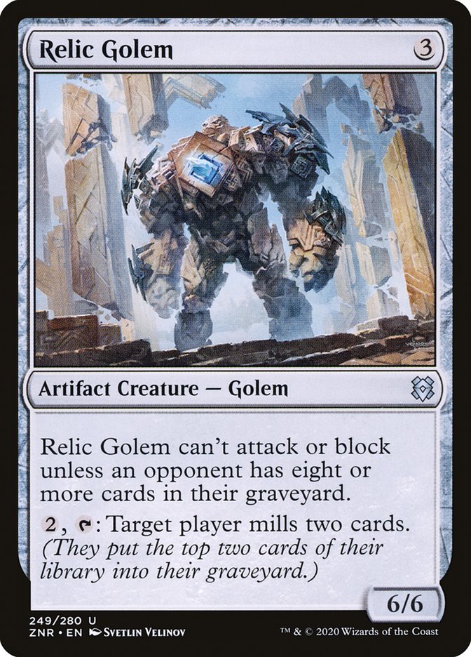 Relic Golem [Zendikar Rising] | Tabernacle Games