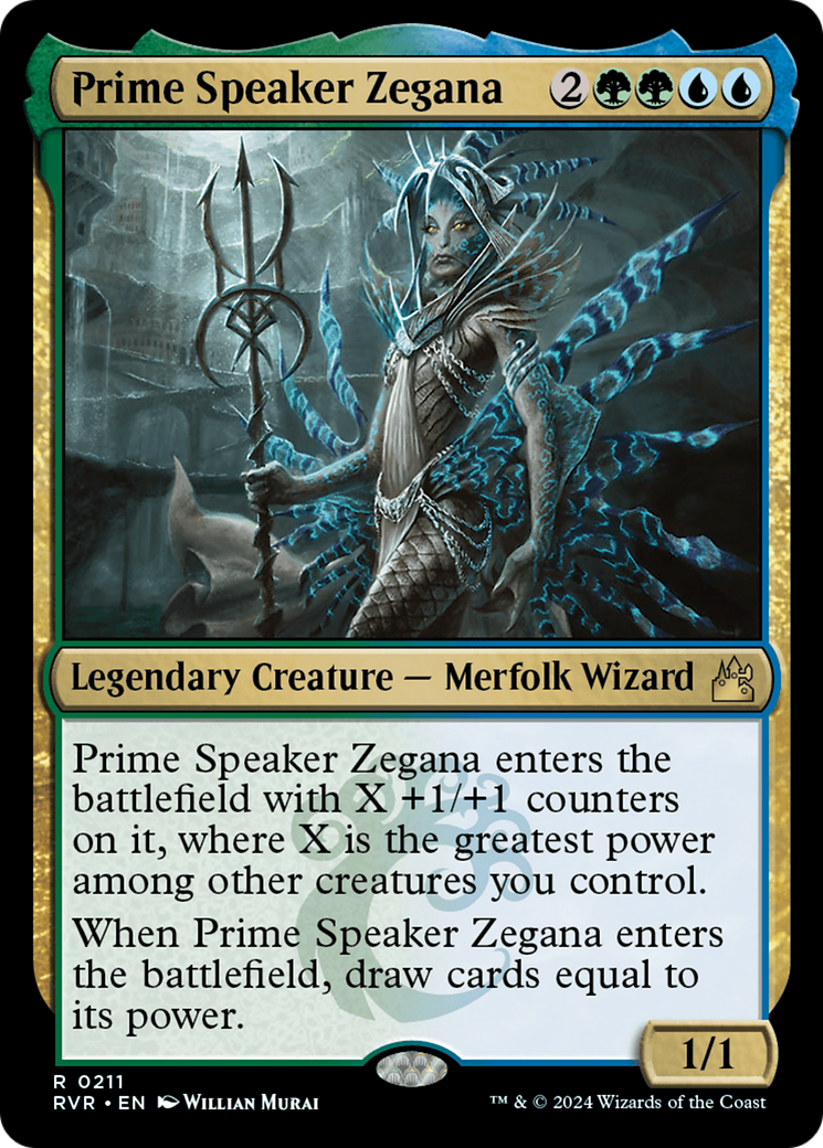 Prime Speaker Zegana [Ravnica Remastered] | Tabernacle Games