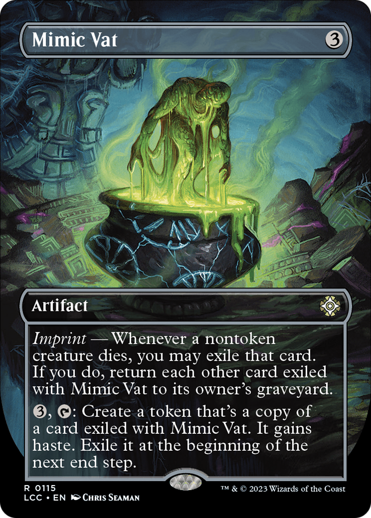 Mimic Vat (Borderless) [The Lost Caverns of Ixalan Commander] | Tabernacle Games