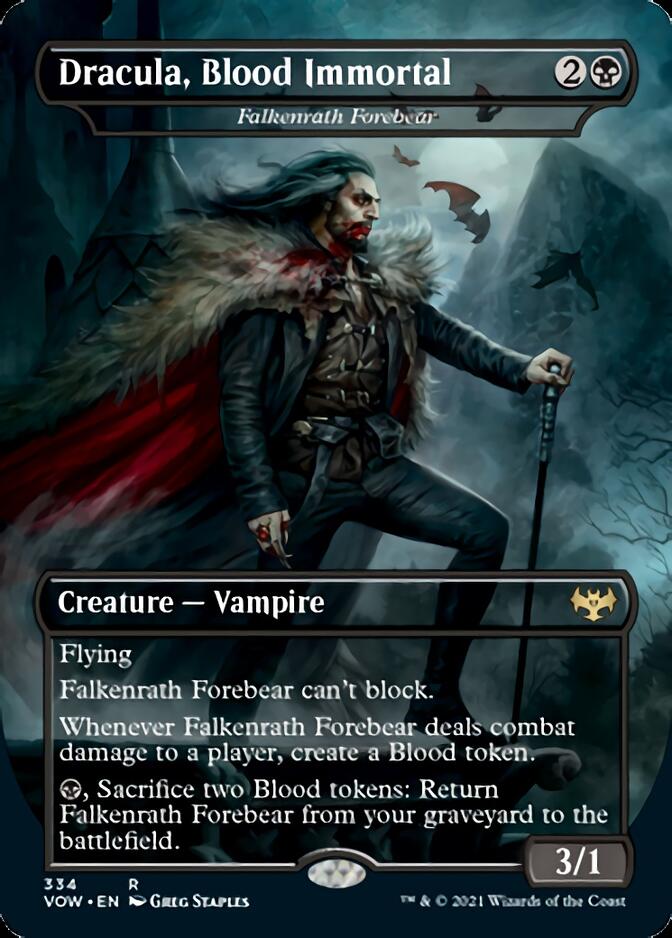 Falkenrath Forebear - Dracula, Blood Immortal [Innistrad: Crimson Vow] | Tabernacle Games