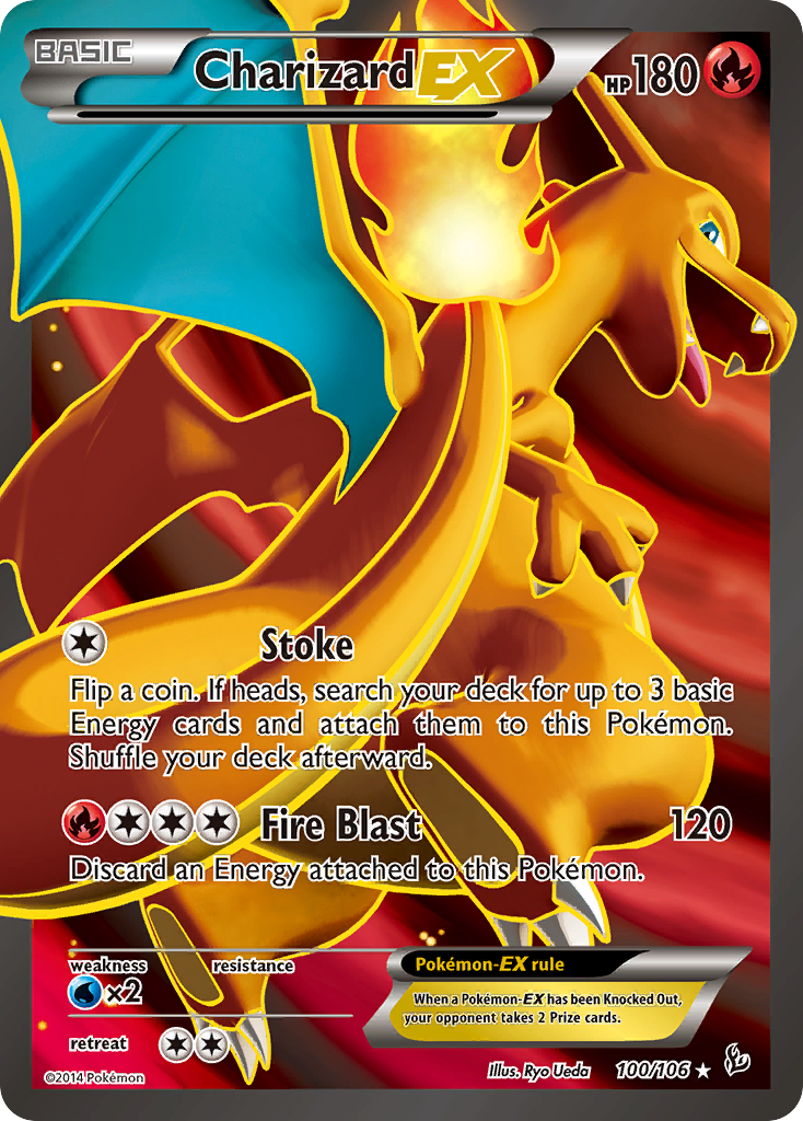 Charizard EX (100/106) [XY: Flashfire] | Tabernacle Games