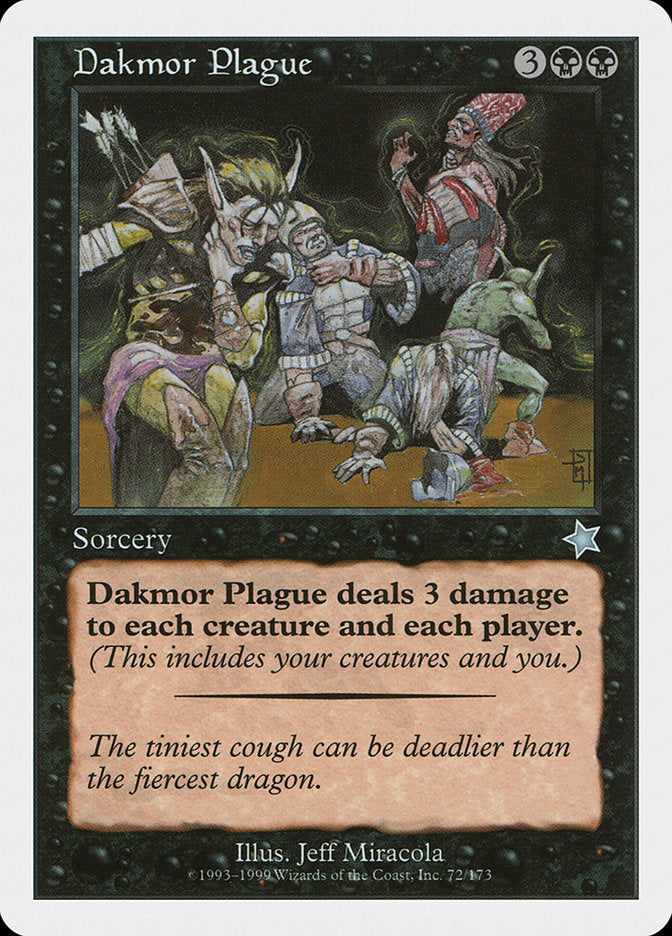 Dakmor Plague [Starter 1999] | Tabernacle Games