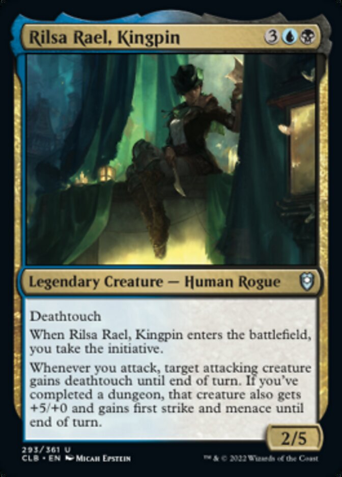 Rilsa Rael, Kingpin [Commander Legends: Battle for Baldur's Gate] | Tabernacle Games