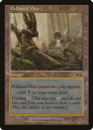 Polluted Mire [Urza's Saga] | Tabernacle Games