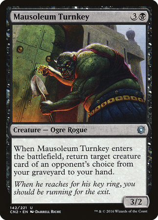 Mausoleum Turnkey [Conspiracy: Take the Crown] | Tabernacle Games