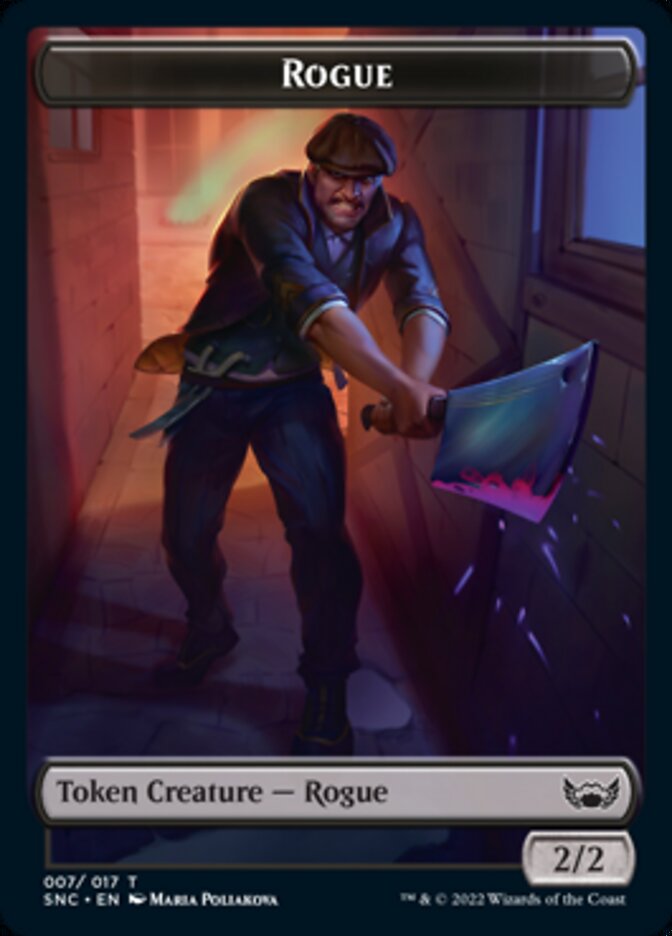 Rogue Token [Streets of New Capenna Tokens] | Tabernacle Games