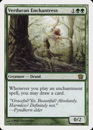 Verduran Enchantress [Eighth Edition] | Tabernacle Games