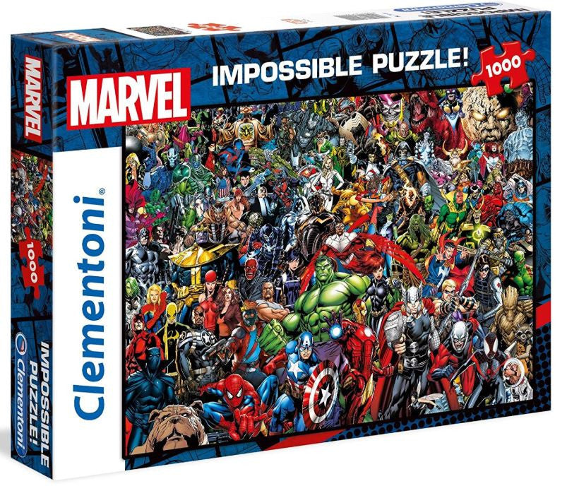 Marvel Impossible Puzzle (1000pc) | Tabernacle Games