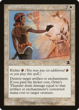 Orim's Thunder [Apocalypse] | Tabernacle Games